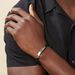 Bracelet Gaetan Acier Blanc - Bracelets cuir Homme | Marc Orian