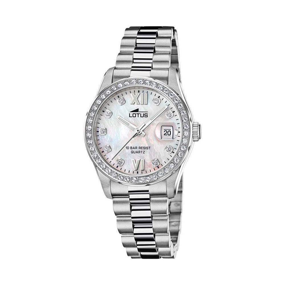 Montre Lotus Freedom Collection Nacre Blanche - Montres &eacute;tanches Femme | Marc Orian