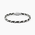 Bracelet Jourdan Cuir De Vache Bicolore - Bracelets cuir Homme | Marc Orian
