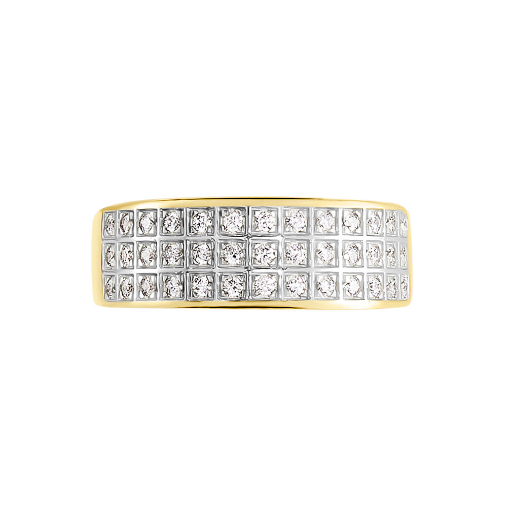 Bague Morjana Or Jaune Oxyde De Zirconium - Bagues avec pierre Femme | Marc Orian