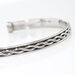 Bracelet Jonc Oscaro Argent Gris - Bracelets joncs Homme | Marc Orian