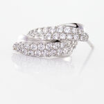 Boucles D'oreilles Puces Aglae Or Blanc Oxyde De Zirconium - Puces Femme | Marc Orian