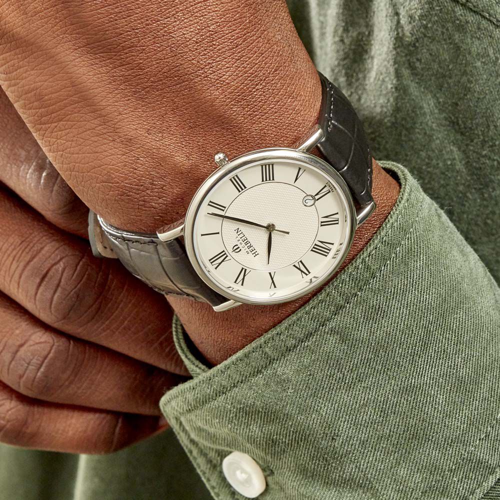Montre Herbelin Classique Blanc - Montres classiques Homme | Marc Orian