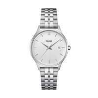 Montre Cluse Minuit Date Argenté