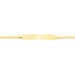 Bracelet Identité Etheline Or Jaune - Gourmettes Enfant | Marc Orian