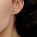 Boucles D'oreilles Puces Artemis Or Blanc Diamant - Boucles d'oreilles mariage Femme | Marc Orian