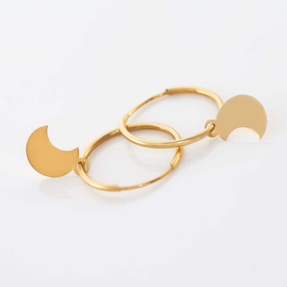 Cr&eacute;oles Belita Or Jaune - Boucles d'oreilles pampille Femme | Marc Orian