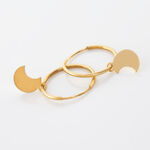 Cr&eacute;oles Belita Or Jaune - Boucles d'oreilles pampille Femme | Marc Orian