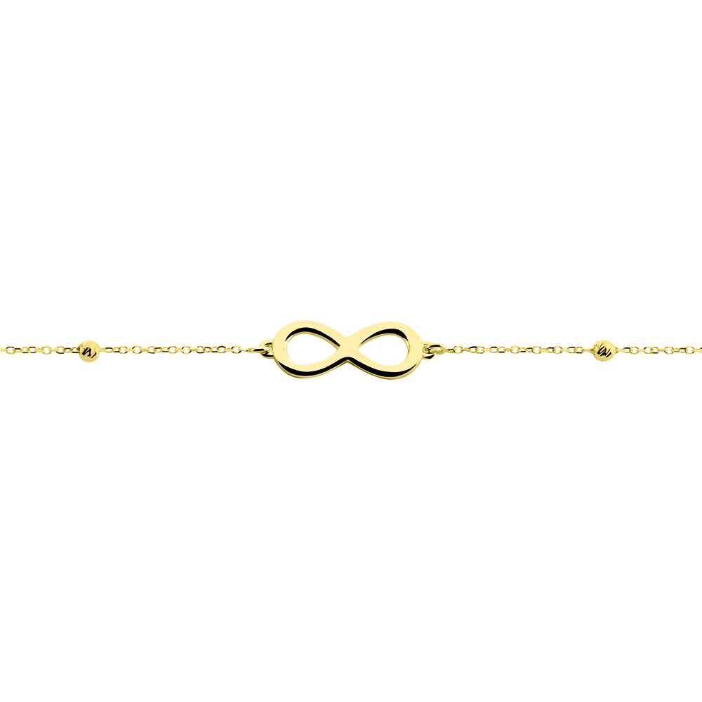 Bracelet Mimy Infini Boules Or Jaune - Bracelets chaînes Femme | Marc Orian
