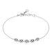 Bracelet Argent Blanc Hippolyta - Bracelets chaînes Femme | Marc Orian