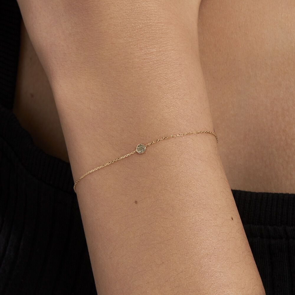 Bracelet Bartholome Or Jaune - Bracelets Medailles Femme | Marc Orian