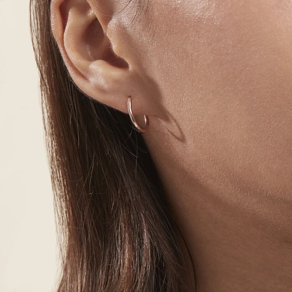Créoles Or Rose - Créoles Femme | Marc Orian