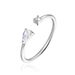 Bague Ajustable Shou Argent Oxyde De Zirconium - Bijoux fantaisie Femme | Marc Orian