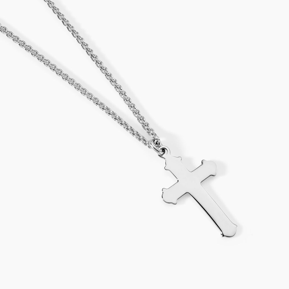 Collier Argent Blanc Pavlo - Colliers fantaisie Homme | Marc Orian