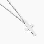 Collier Argent Blanc Pavlo - Colliers fantaisie Homme | Marc Orian