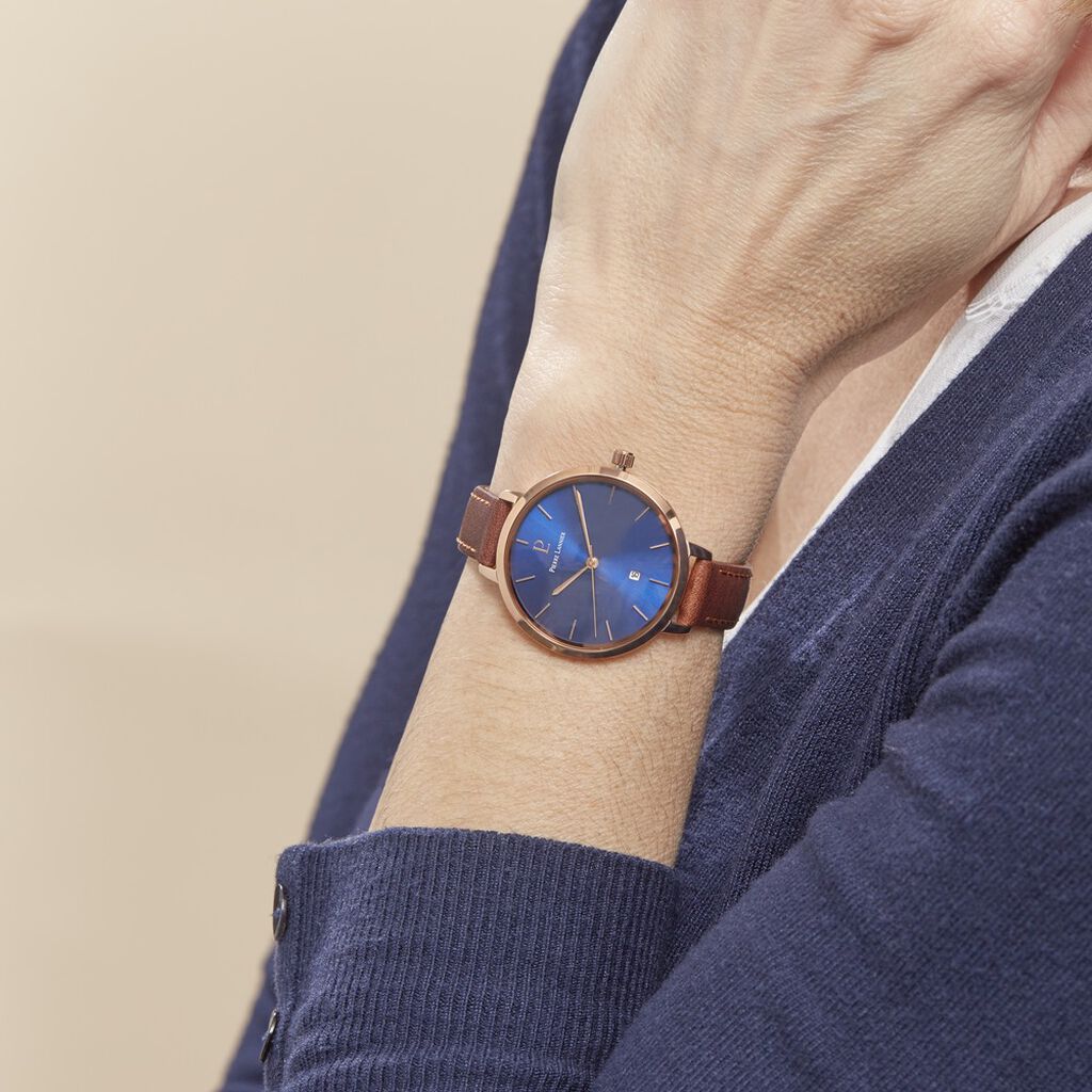 Montre Pierre Lannier Echo Bleu - Montres classiques Femme | Marc Orian
