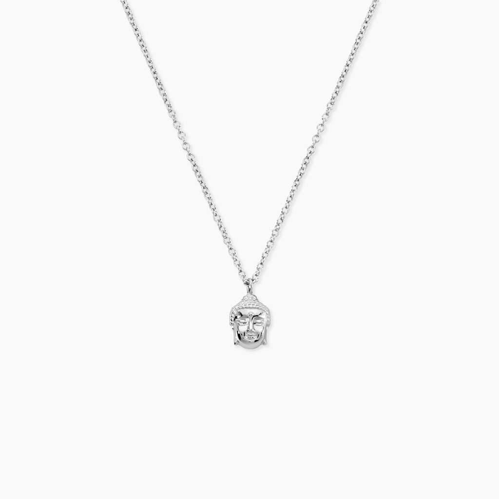 Collier Dhyana Argent Blanc - Colliers fantaisie Femme | Marc Orian