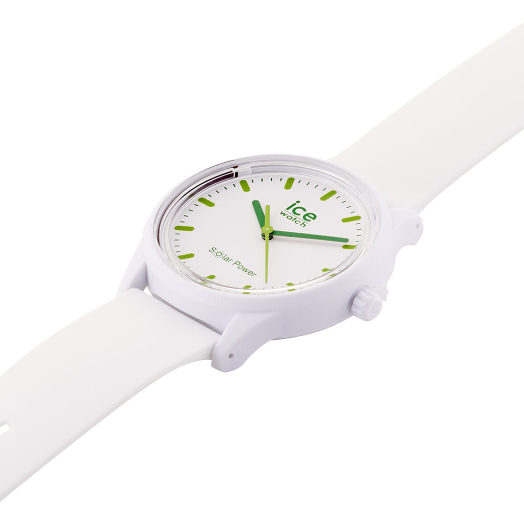 Montre Ice Watch Solar Power Blanc - Montres sport Famille | Marc Orian