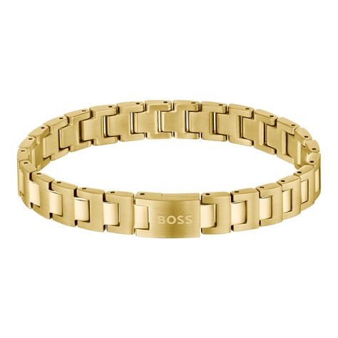 Bracelet Boss Candor Acier Jaune - Bracelets chaînes Homme | Marc Orian