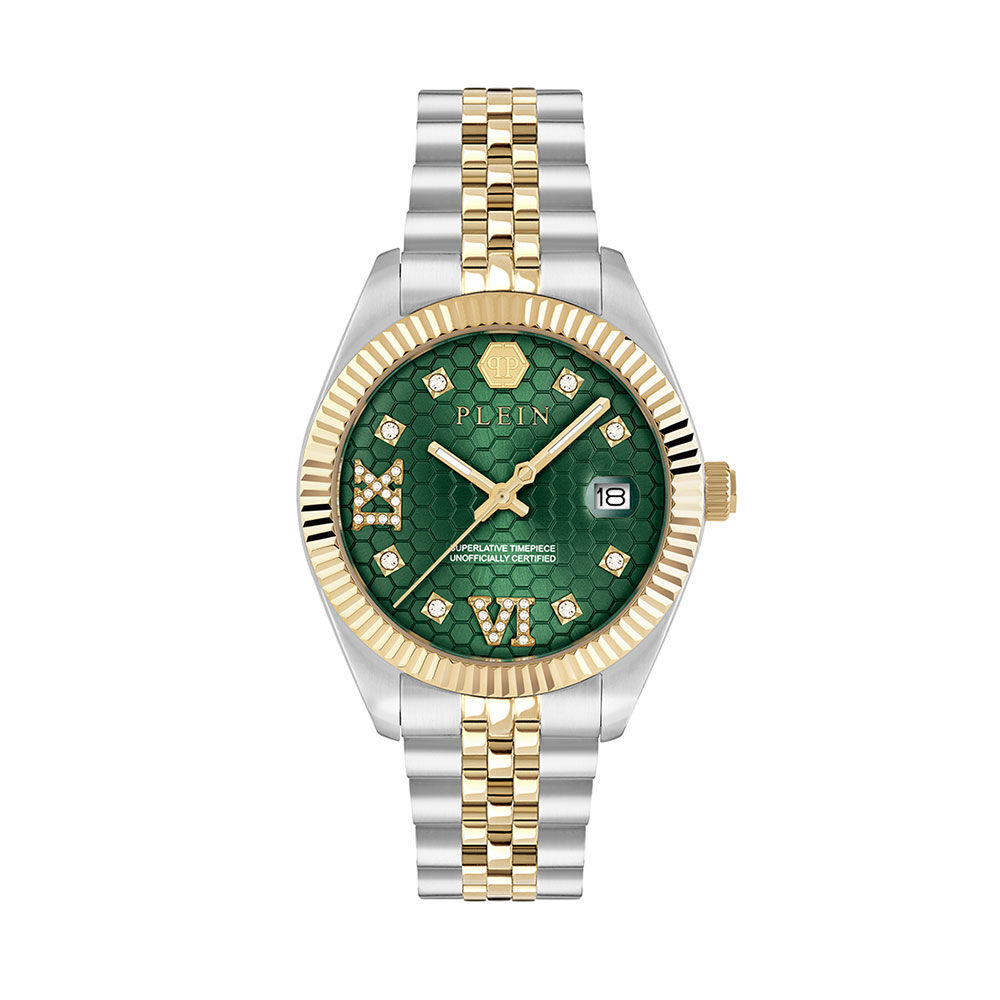 Montre Philipp Plein Date Superlative Vert - Nouveautés Femme | Marc Orian