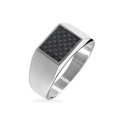 Bague Phebus Him Bruce Acier Blanc - Bijoux fantaisie Homme | Marc Orian