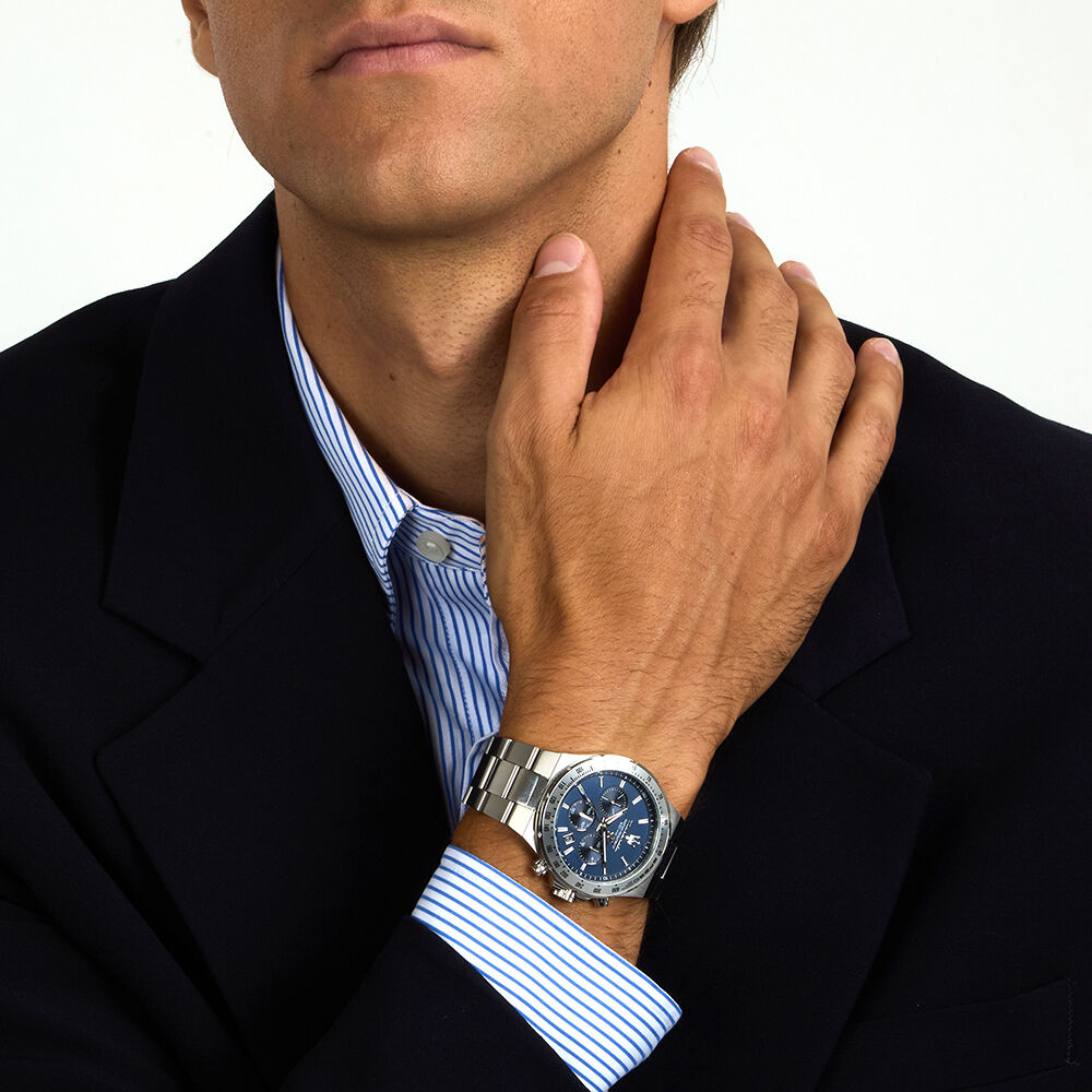 Montre Maserati Sfida Bleu - Montres chronographes Homme | Marc Orian