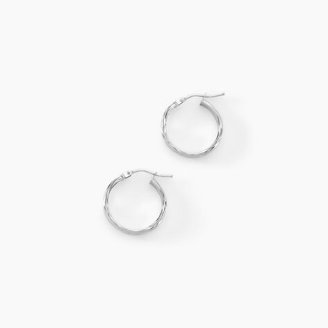 Cr&eacute;oles Ananas Or Blanc - Cr&eacute;oles Femme | Marc Orian