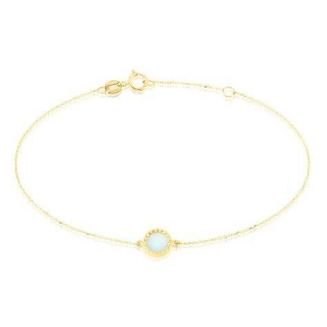 Bracelet Heida Or Jaune Amazonite - Bracelets chaînes Femme | Marc Orian