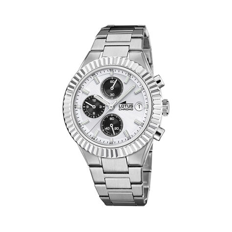 Montre Lotus Freedom Chrono Bicolore Blanc / Noir - Montres chronographes Homme | Marc Orian