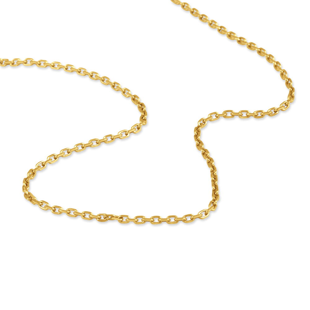 Chaîne Igoa Maille Forçat Diamantee Or Jaune - Chaines Femme | Marc Orian