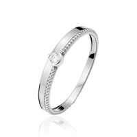 Bague Lou Or Blanc Diamant