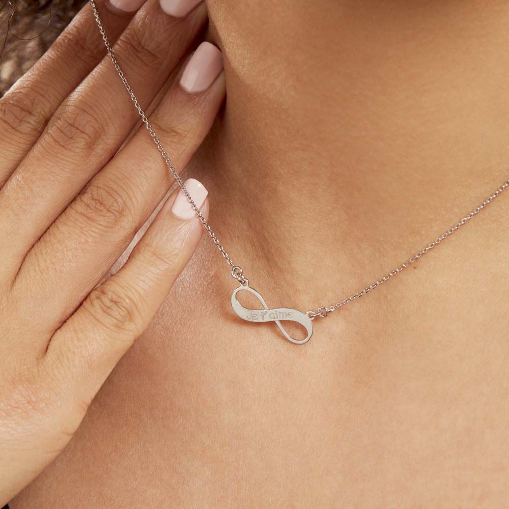 Collier Argent Blanc Wandis - Colliers Femme | Marc Orian