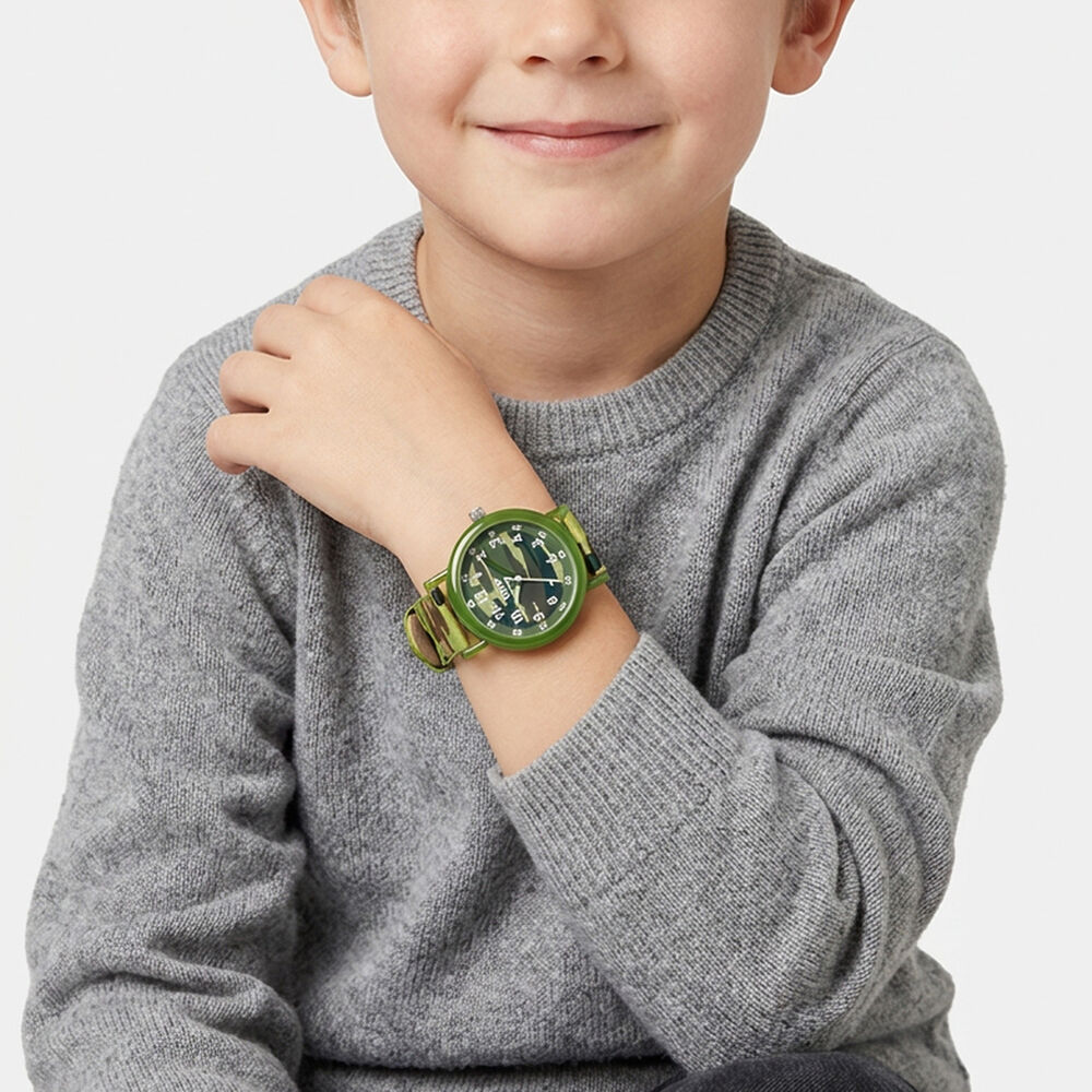 Montre Upp Tikky Army Vert - Montres &eacute;tanches Enfant | Marc Orian