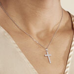 Collier Carola Argent Blanc Oxyde De Zirconium - Colliers avec pierres Femme | Marc Orian