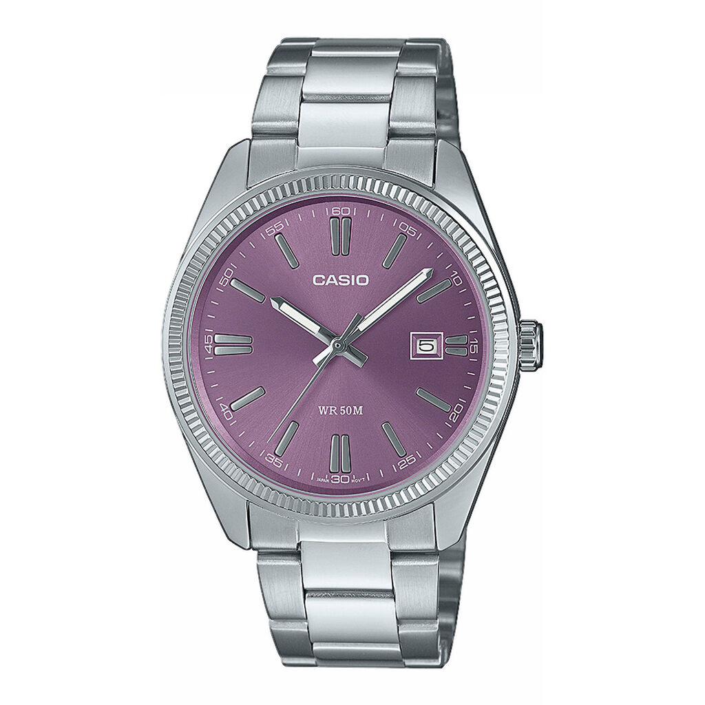 Montre Casio Collection Aubergine - Montres étanches Homme | Marc Orian