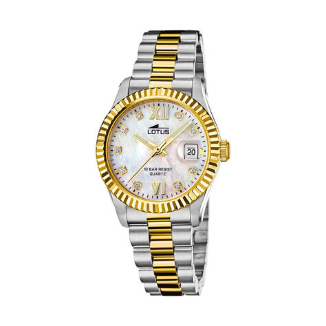 Montre Lotus Freedom Collection Nacre Blanche - Montres &eacute;tanches Femme | Marc Orian