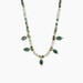 Collier Acier Jaune Turquoise Amazonite Agate - Colliers avec pierres Femme | Marc Orian