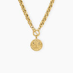 Collier Lexie Acier Jaune - Colliers fantaisie Femme | Marc Orian