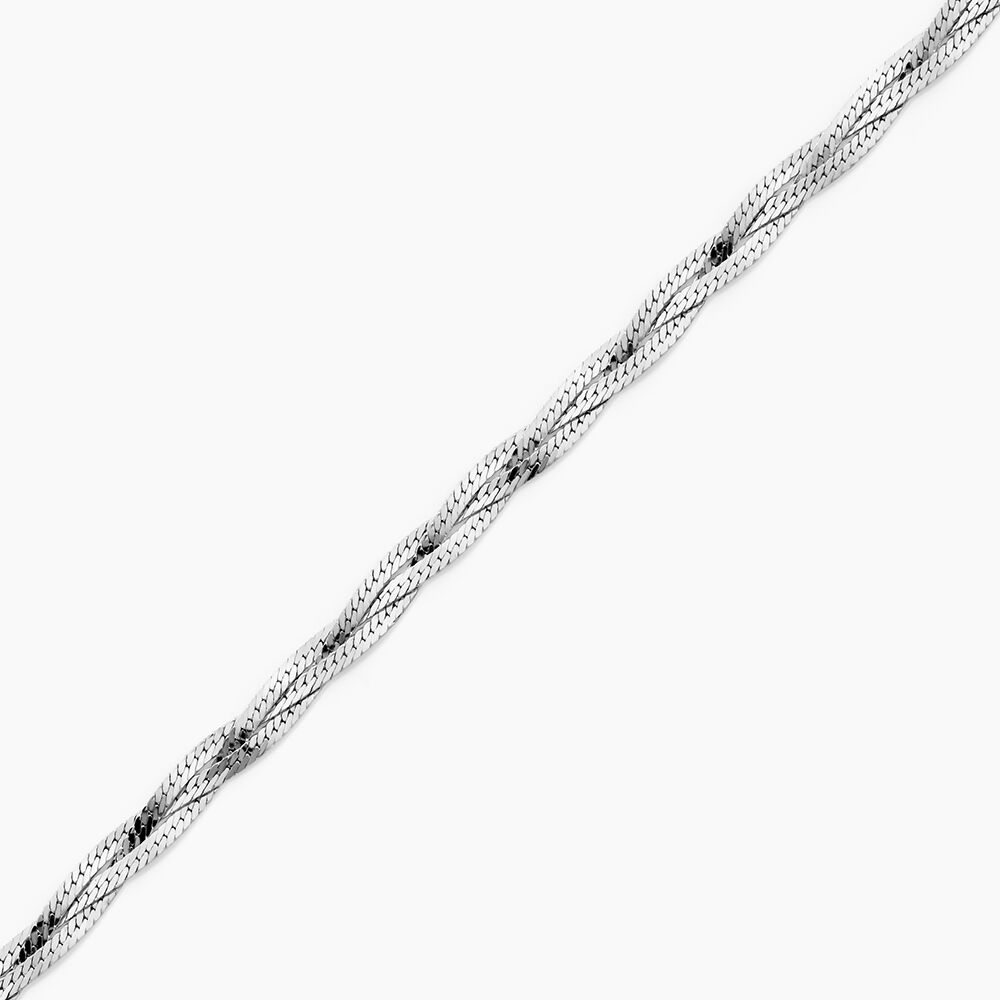 Bracelet Elae Argent Blanc - Bracelets fantaisie Femme | Marc Orian