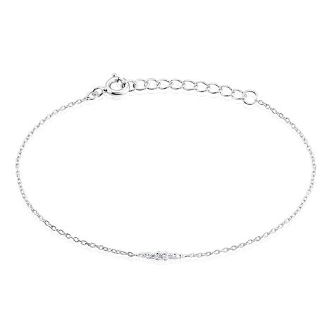 Bracelet Adriaan Argent Blanc Oxyde De Zirconium - Bracelets chaînes Femme | Marc Orian