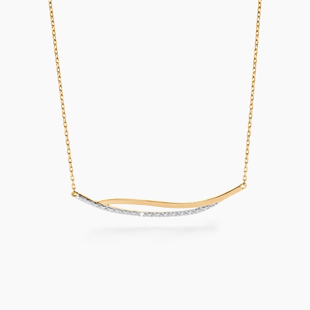 Collier Una Or Jaune Diamant - Colliers avec pierres Femme | Marc Orian