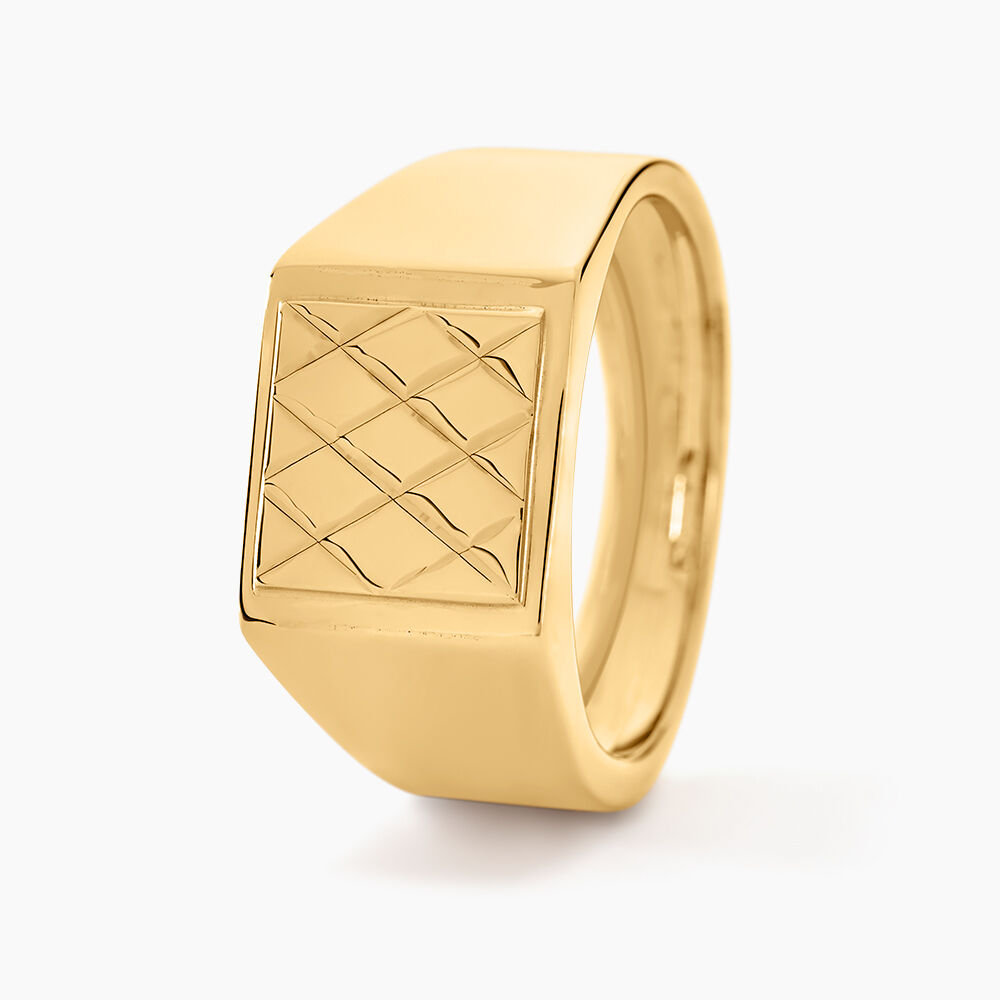 Chevalière Chus Or Jaune - Chevalières Homme | Marc Orian