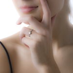 Bague Adeline Or Blanc Diamant - Bagues pierres pr&eacute;cieuses Femme | Marc Orian