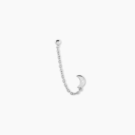 Bijou D'oreille Unitaire Argent Remigio - Piercings d'oreilles Femme | Marc Orian