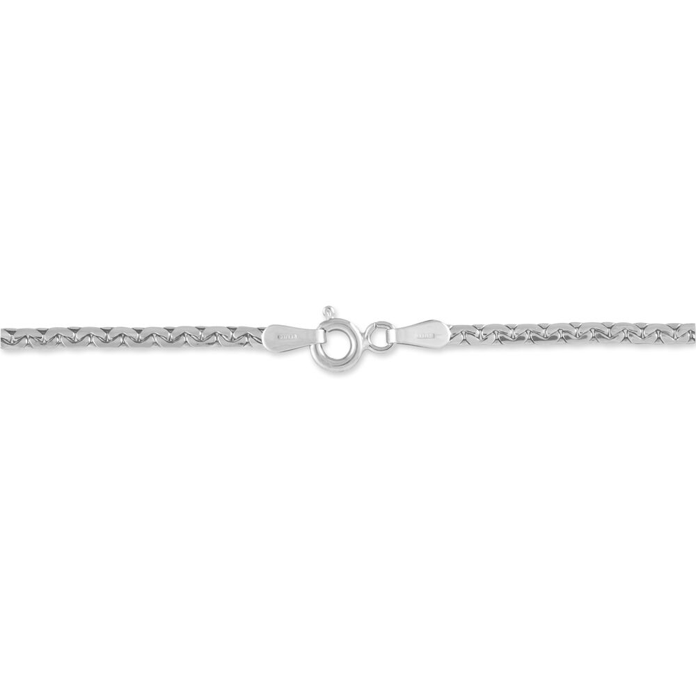 Bracelet Ivy Maille Haricot Or Blanc - Bracelets mailles Femme | Marc Orian