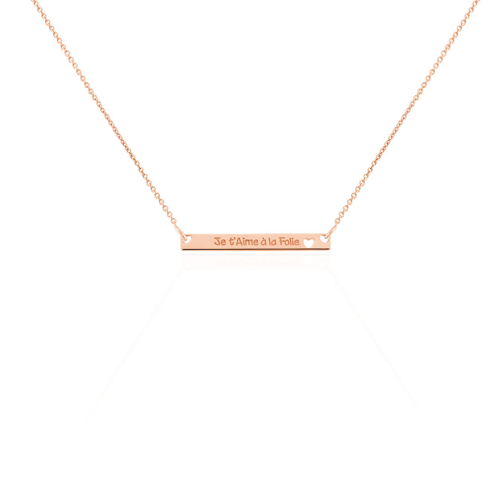 Collier Karelle Argent Rose - Colliers fantaisie Femme | Marc Orian