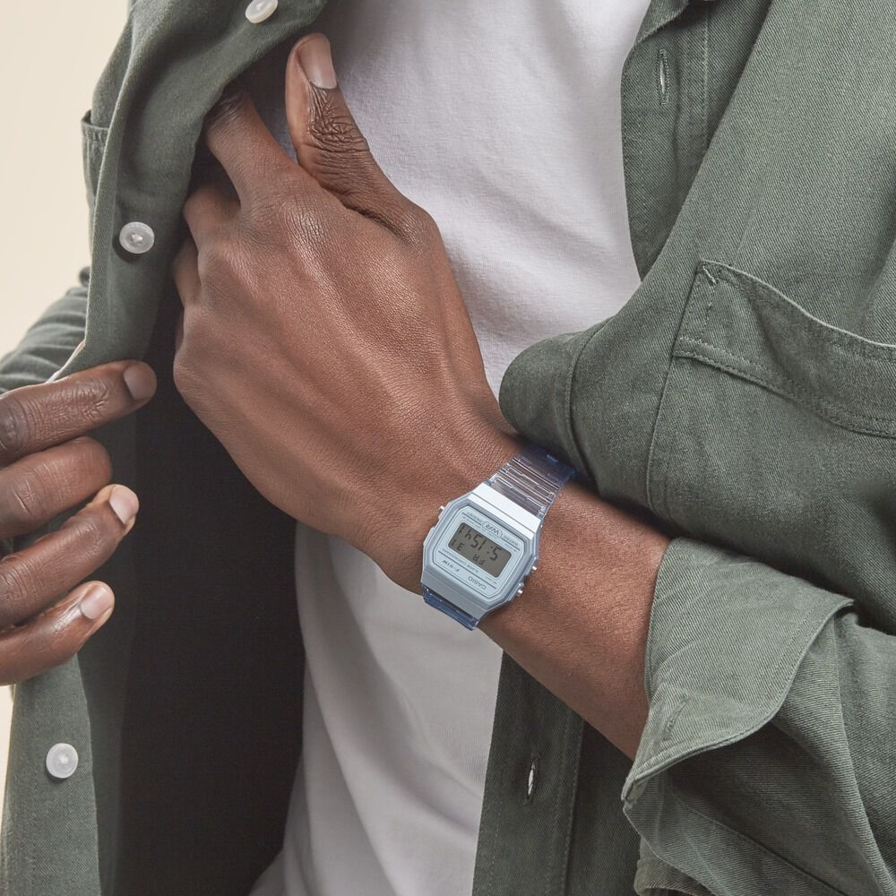 Montre Casio Collection Vintage Edgy Bleu - Montres étanches Unisex | Marc Orian