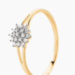 Bague Barbra Or Jaune Diamant - Parures de mariage Femme | Marc Orian