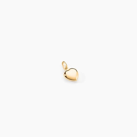 Pendentif Eudocie Coeur Lisse Or Jaune - Pendentifs Famille | Marc Orian