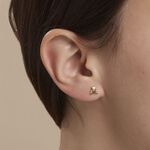 Boucles D'oreilles Puces Ours Or Or Jaune - Puces Enfant | Marc Orian